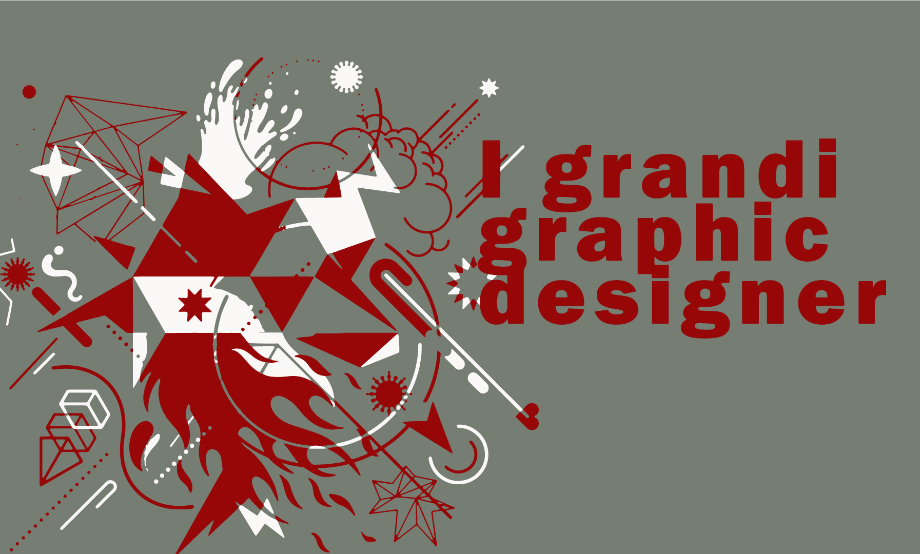 I grandi graphic designer: l’arte della comunicazione visiva